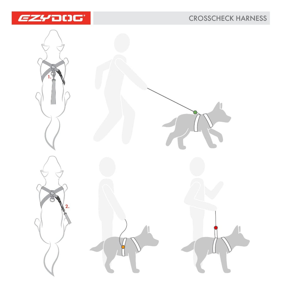 Anti-Zug Hundegeschirr Nylon Grösse L für Hunde bis 80 cm - Bild 5