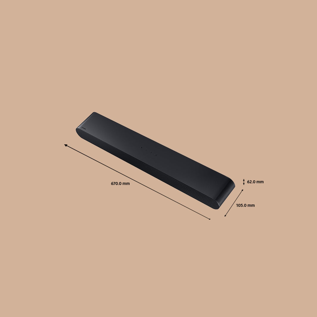 Soundbar 5.0-Kanal Dolby Atmos 7 Lautsprecher HDMI eARC schwarz - Bild 5