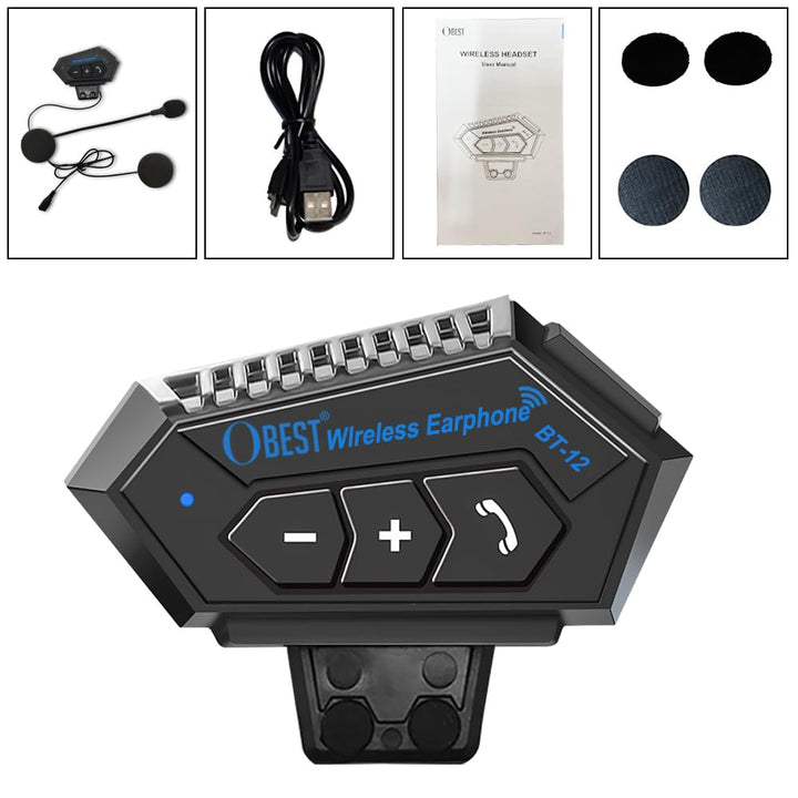 Motorrad Helm-Headset Bluetooth IP67 mit DSP-Rauschunterdrückung - Bild 8