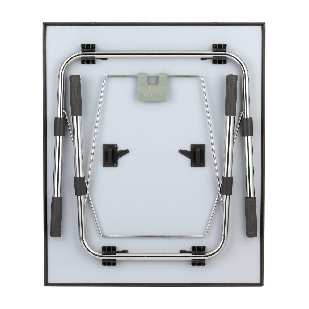Klapptisch höhenverstellbar Aluminium 72,5x60 cm für Garten und Camping - Bild 3