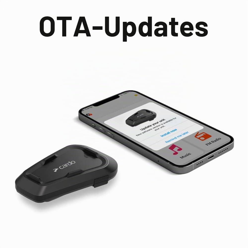 Motorrad Bluetooth Headset Einzelpack wasserdicht 400m Reichweite - Bild 4