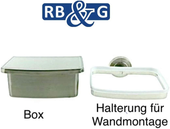 Feuchttücherbox Edelstahl mit Gummirosette – kein Austrocknen - Bild 8