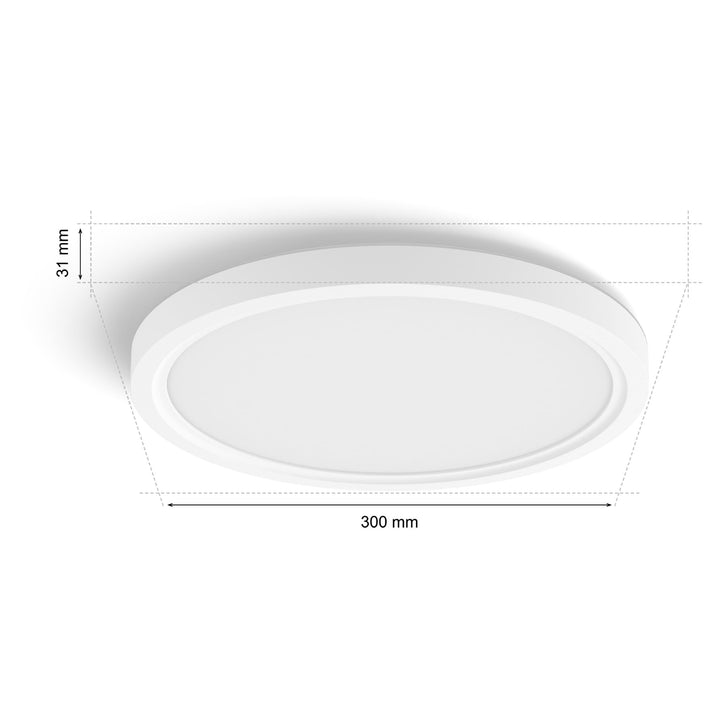 LED-Deckenleuchte Smart rund 291 mm White &amp; Colour 2er-Pack - Bild 8