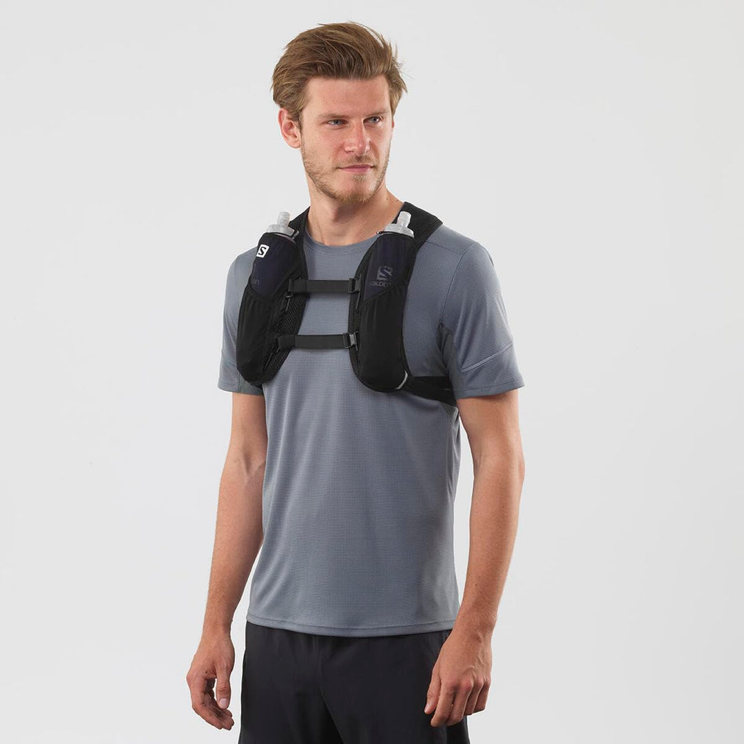 Trinkweste Unisex Schwarz minimalistisch für Trailrunning &amp; Wandern - Bild 5