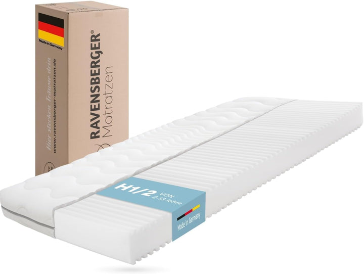 Kindermatratze Kaltschaum 7-Zonen H1/H2 100x200 cm allergikerfreundlich - Bild 8