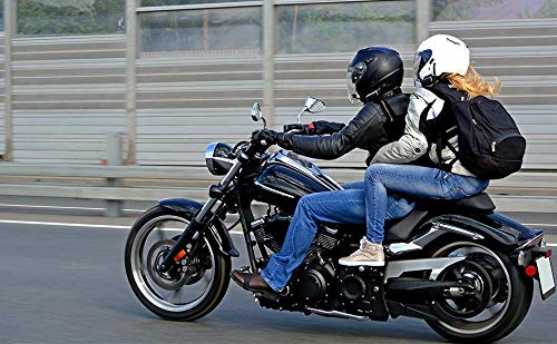 Kinder Sicherheitsgurt Motorrad mit Griffen reflektierend bis 40 kg - Bild 7