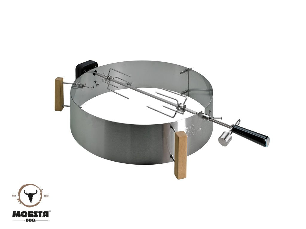 Rotisserie-Set für Kugelgrill 67cm mit Batteriemotor, kabellos - Bild 6