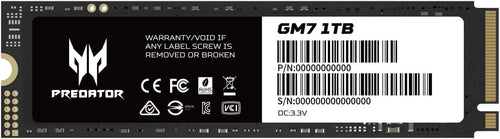 NVMe SSD M.2 2280 1TB PCIe 4.0 mit 7400 MB/s fuer PC, Laptop & PS5