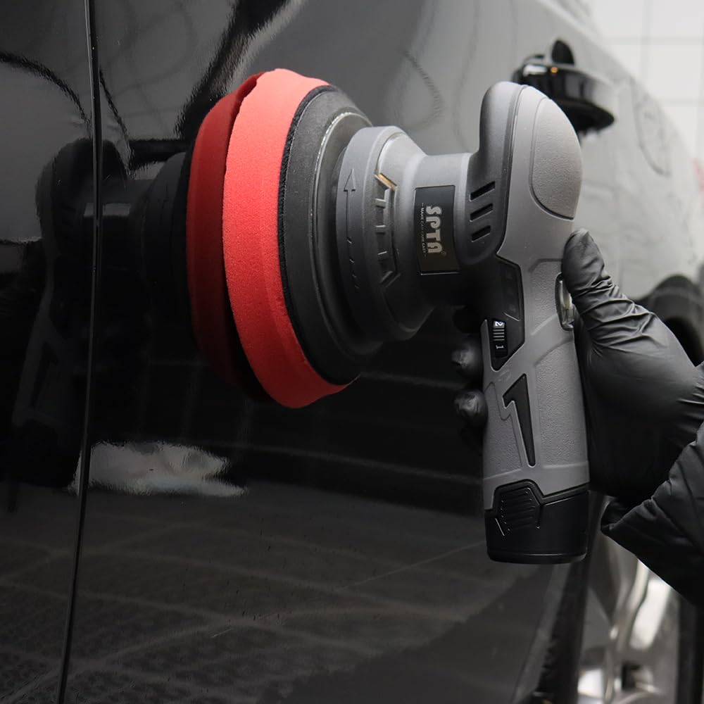 Akku-Poliermaschine Dual Action 125/150mm 6 Stufen 12V kabellos - Bild 7