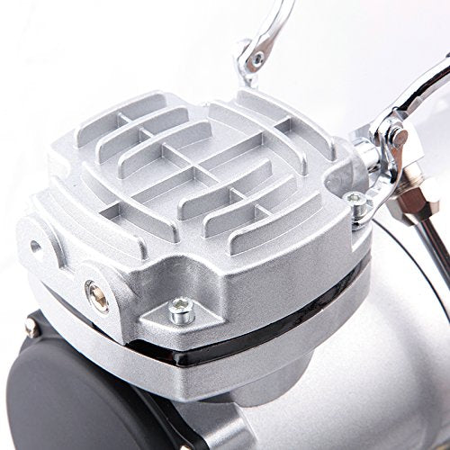 Airbrush Kompressor mit 3L Lufttank ölfreier Kolben 4 bar Auto-Stop - Bild 5