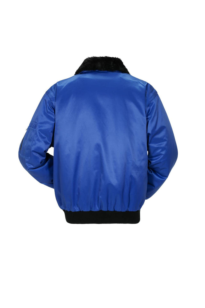 Arbeitsjacke 3-in-1 Kälteschutz kornblau mit Webpelzfutter Gr. S - Bild 3