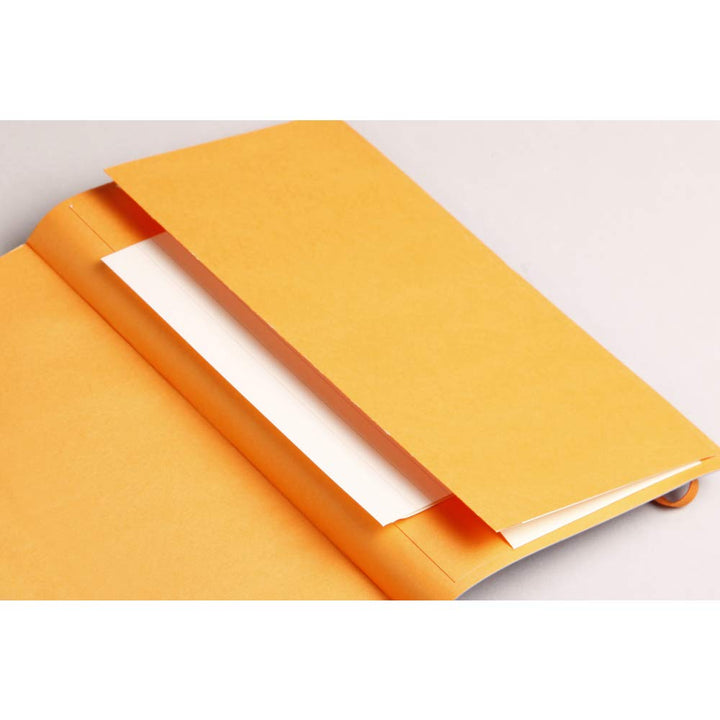 Notizbuch A4+ liniert Kunstleder-Einband mit Gummizug Himbeer - Bild 5
