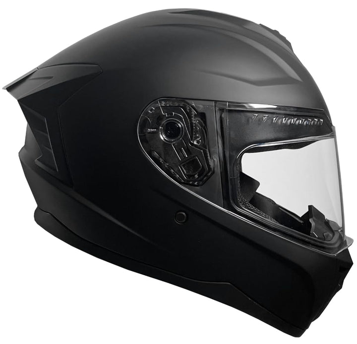 Integralhelm Motorrad ECE-R 22.06 ABS-Schale Grösse M schwarz matt