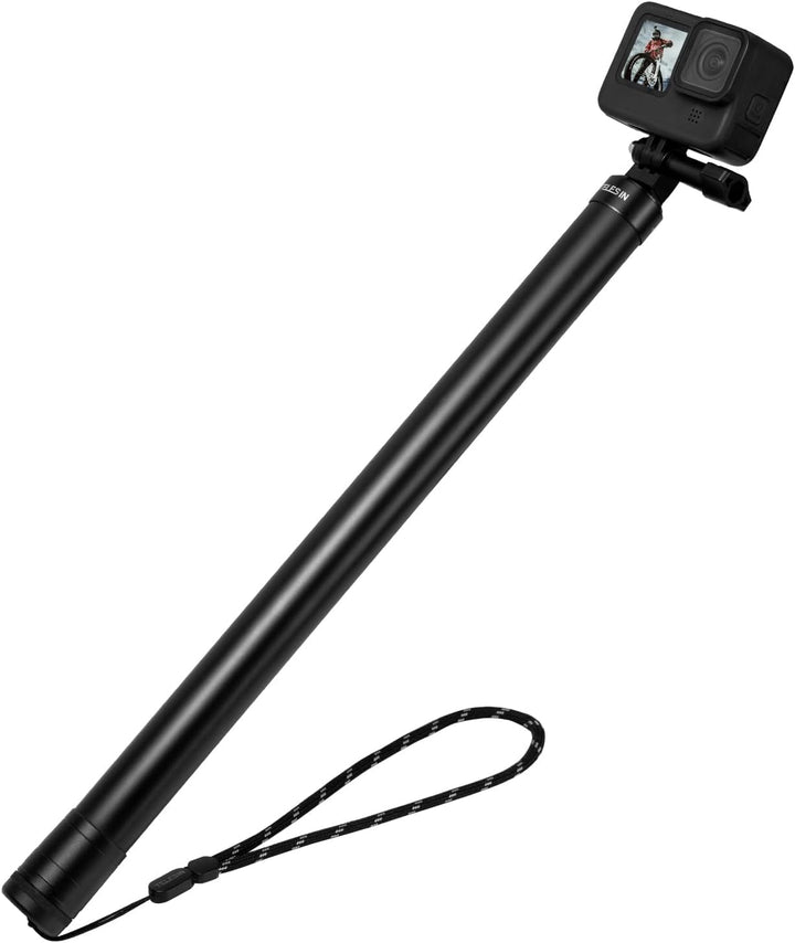 Selfie Stick Kohlefaser ausziehbar 44–300 cm für Action Cam