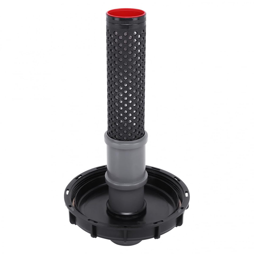 IBC Deckelfilter DN 150 mit HT-Rohr DN 75 für Regenwasser
