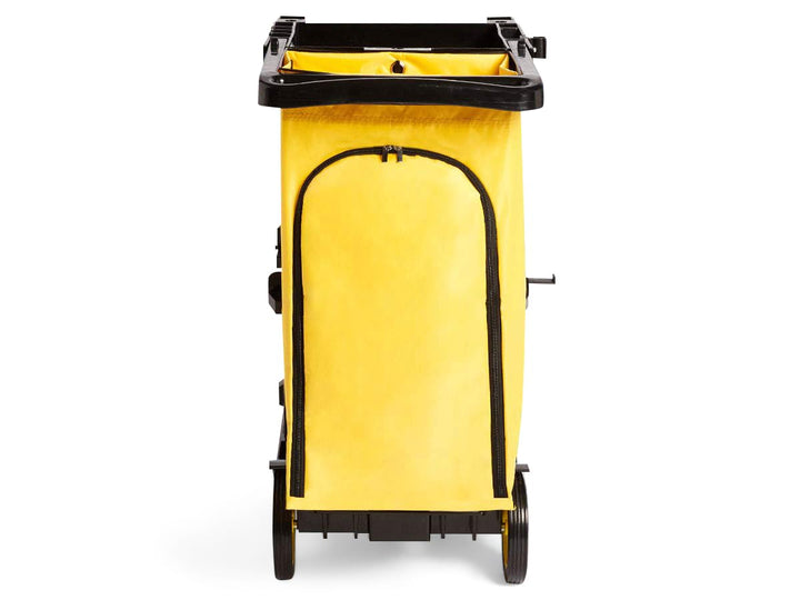 Reinigungswagen mit Reissverschlusstasche 2 Ablagen 120x51x98cm - Bild 4
