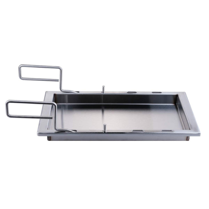 Grillpfanne Edelstahl Plancha 28,7x44,2cm für Weber Spirit 300