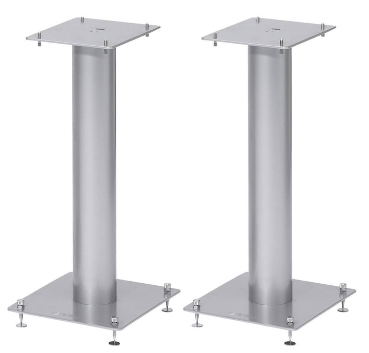 Lautsprecherständer Stahl 50 cm Höhe bis 50 kg silber