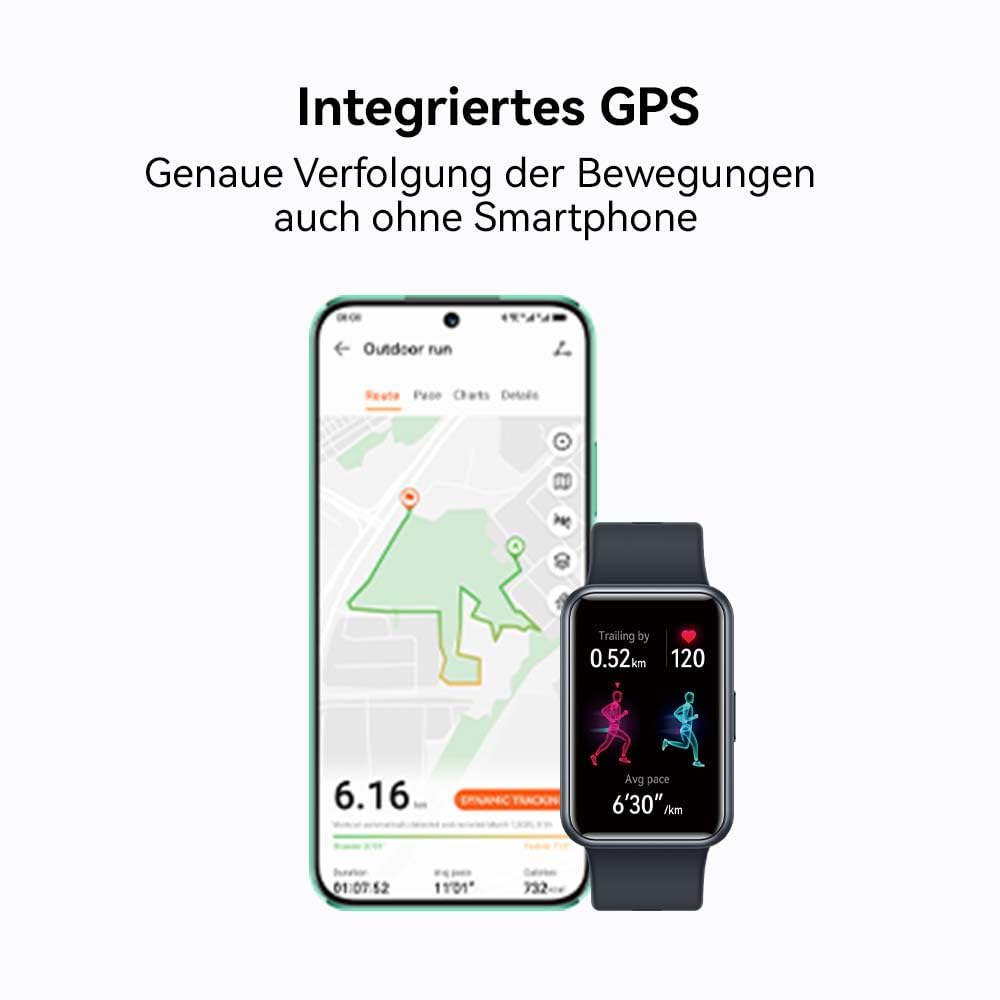 Smartwatch 1,64 Zoll AMOLED GPS Herzfrequenz SpO2 Schlafmonitor - Bild 5