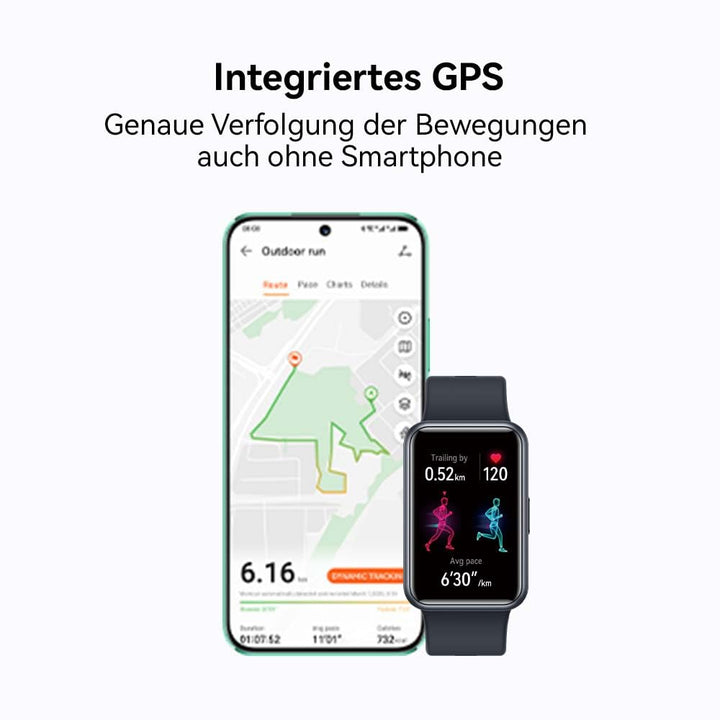 Smartwatch 1,64 Zoll AMOLED GPS Herzfrequenz SpO2 Schlafmonitor - Bild 5
