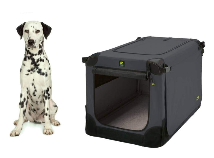 Faltbare Hundebox Nylon 600D anthrazit 72x51x51 cm für Auto - Bild 7