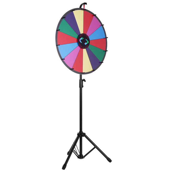 Glücksrad 60cm mit Ständer 14 Felder wiederbeschreibbar für Events - Bild 4
