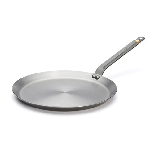 Crêpe-Pfanne Eisenstahl 30 cm für alle Herdarten mit Induktion