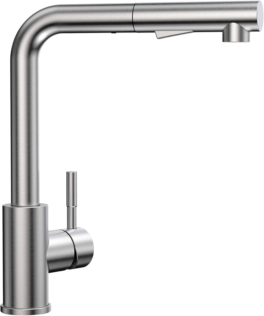 Küchenarmatur ausziehbar Edelstahl 304 mit 2 Strahlarten, 360°