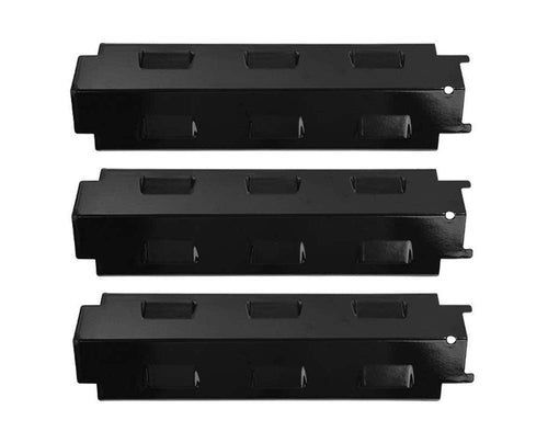 Flammenverteiler Porzellanstahl 37x11 cm 3er-Set Gasgrill Ersatzteile