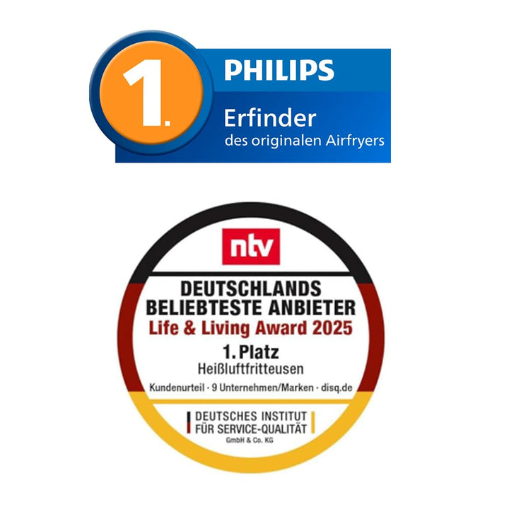 Heissluftfritteuse Doppelkorb 10 L mit 13 Garmethoden, stapelbar - Bild 3
