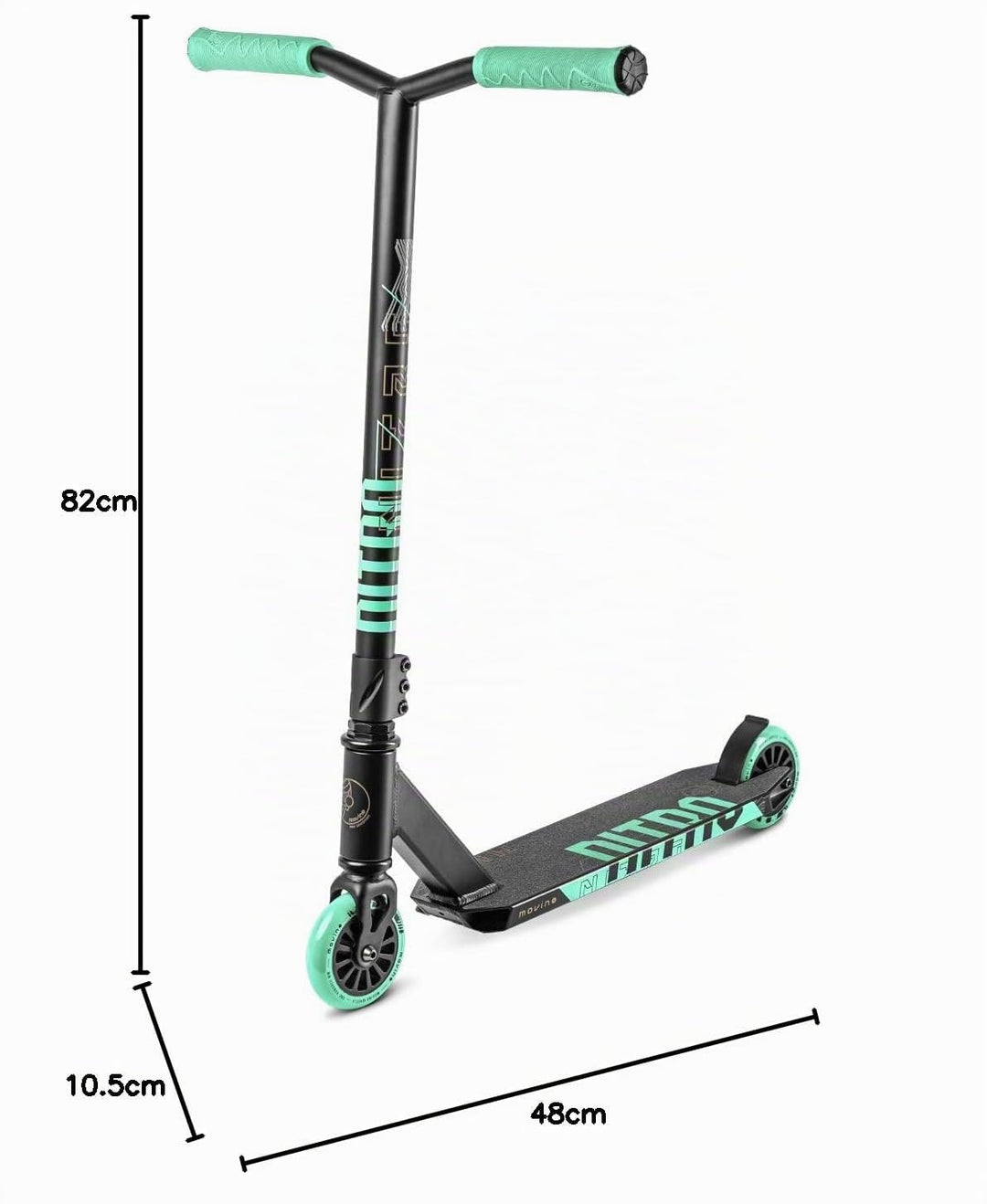 Stunt Scooter Aluminium-Deck 100mm ABEC-9 für Skatepark und Tricks - Bild 10