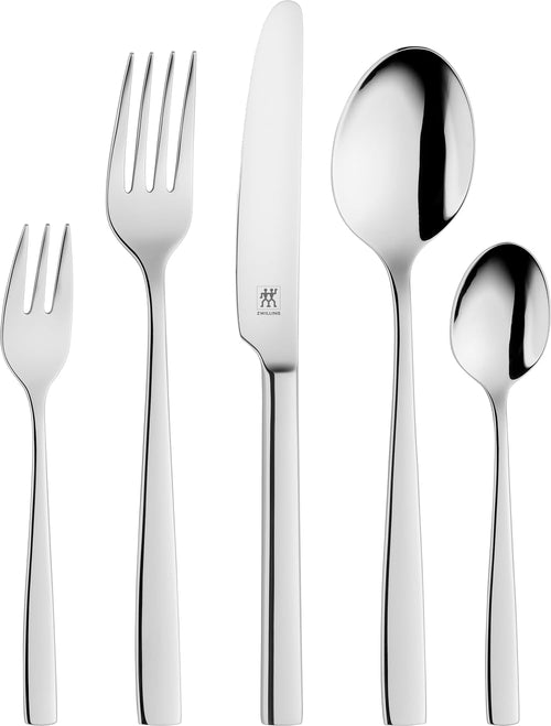 Besteck-Set 30-teilig Edelstahl 18/10 poliert für 6 Personen