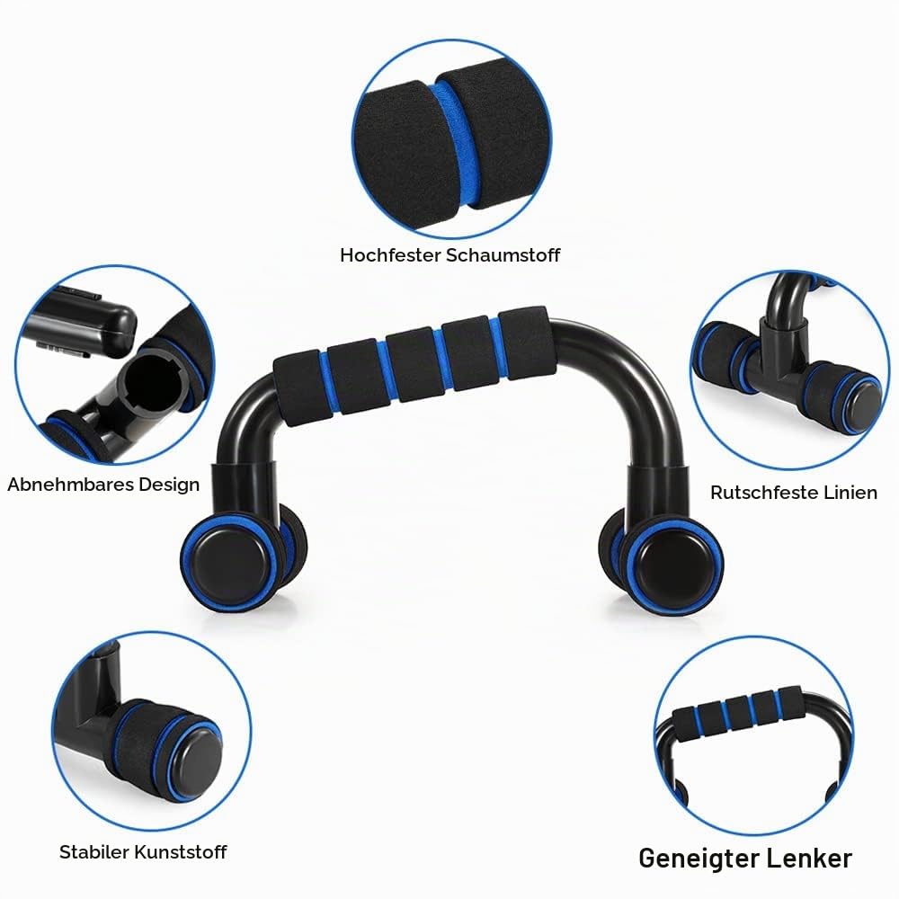Fitnessset 5-in-1 Bauchtrainer Ab Wheel mit Springseil und Kniematte - Bild 4