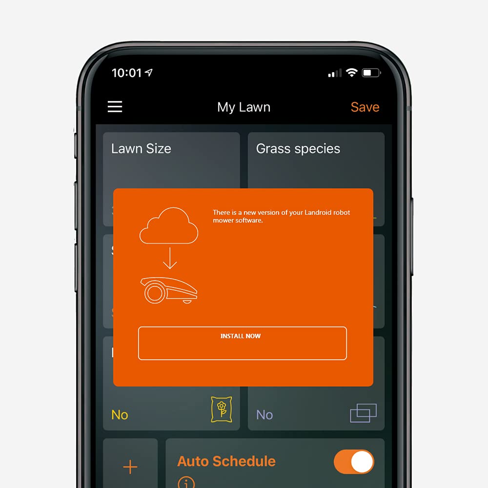 Mähroboter 700 m² WLAN App-Steuerung Cut-to-Edge 20V Akku - Bild 6