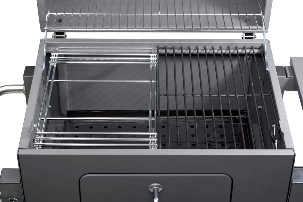 Grillrost verchromt 28x39 cm Rost-in-Rost-System für Gas- und Holzkohlegrill - Bild 7
