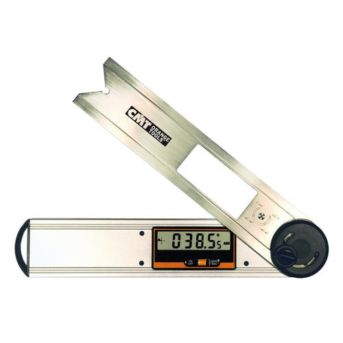 Digitalwinkelmesser 0–360° LCD-Anzeige mit Arretierung 260x50x25mm