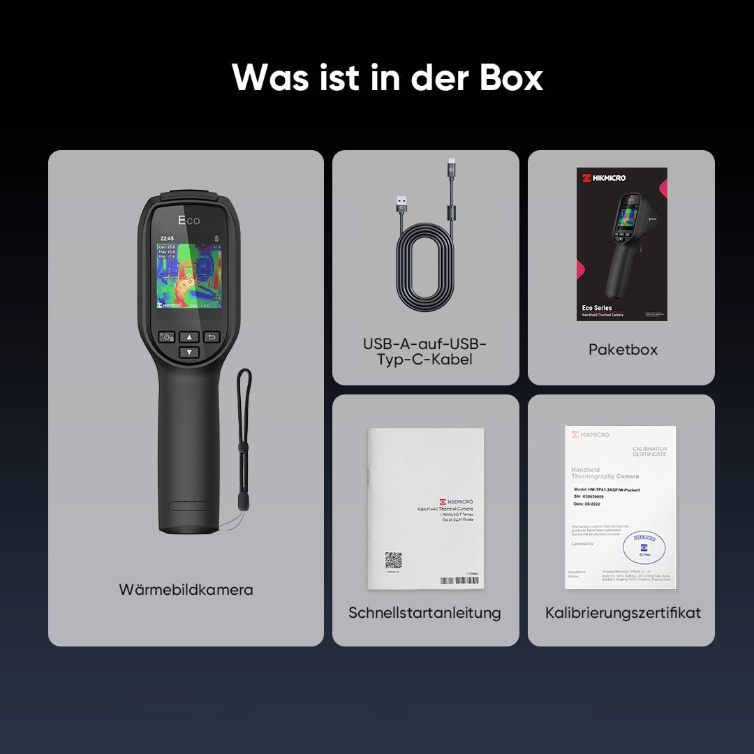 Wärmebildkamera 240x240 SuperIR mit Laserpointer für Hausinspektion - Bild 8