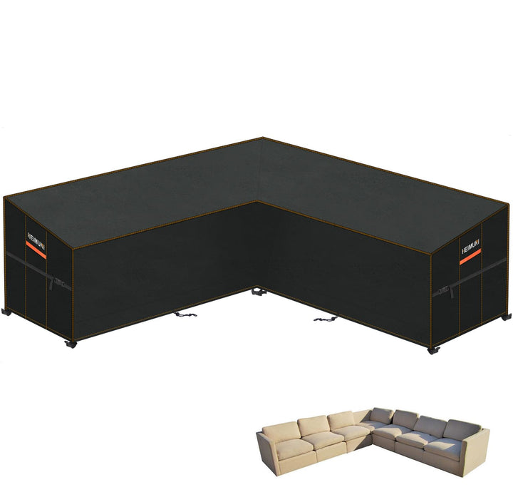 Gartenmöbel-Abdeckung L-Form 300x300cm Oxford 420D Wasserdicht