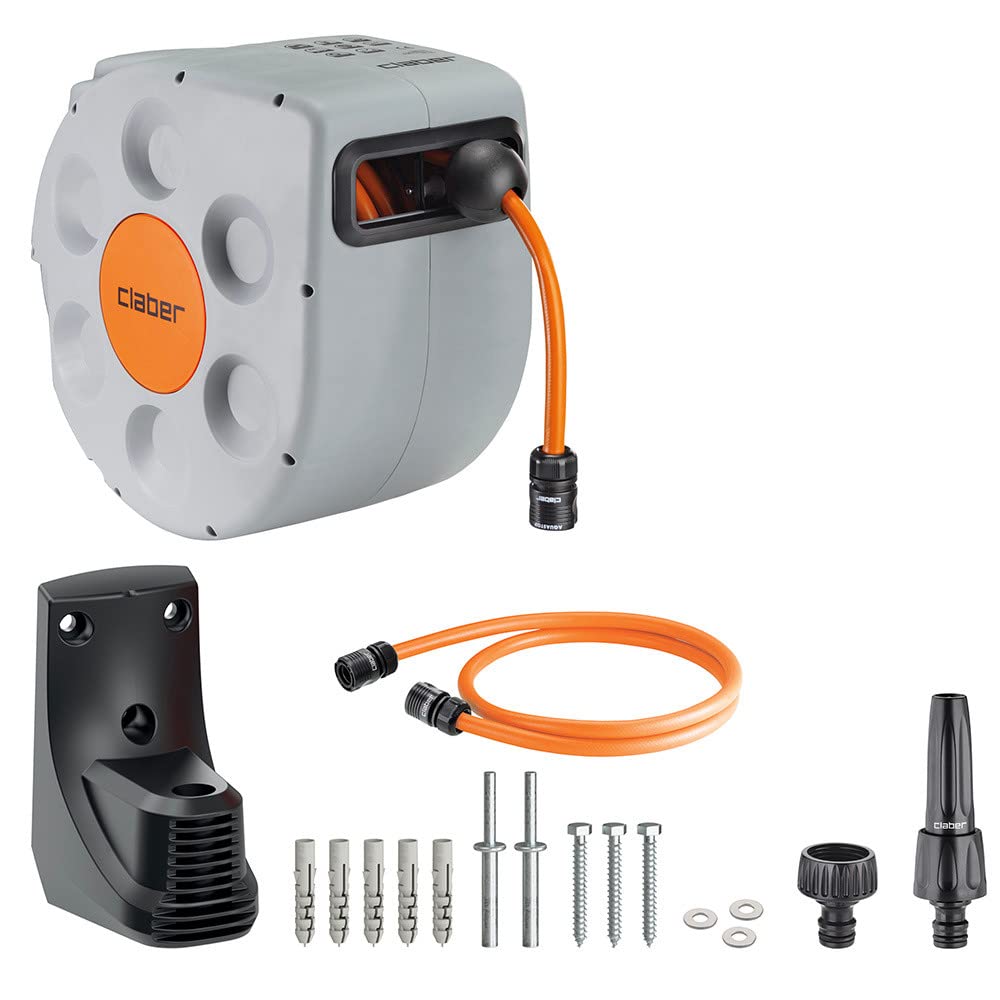 Schlauchtrommel Wand 20 m mit Slow-Rewind-System automatisch - Bild 2