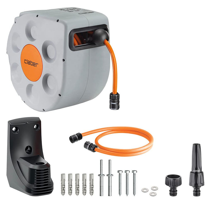 Schlauchtrommel Wand 20 m mit Slow-Rewind-System automatisch - Bild 2