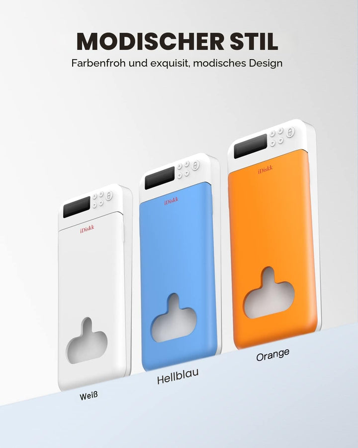 Handy-Sperrbox mit Timer für iPhone und Android, ABS, Weiss - Bild 5