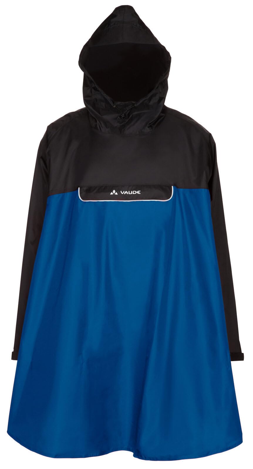 Fahrrad-Regenponcho wasserdicht NoPFAS-Finish Unisex Gr. M
