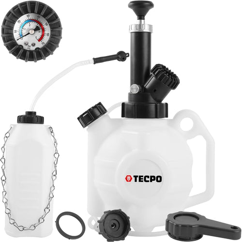 Bremsenentlüftungsgerät 4L + 1L Behälter mit E20 Adapter, 2 Bar