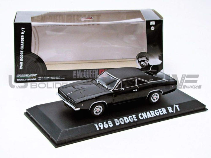 Modellauto Dodge Charger 1968 Bullitt Film 1:43 Schwarz Sammlermodell