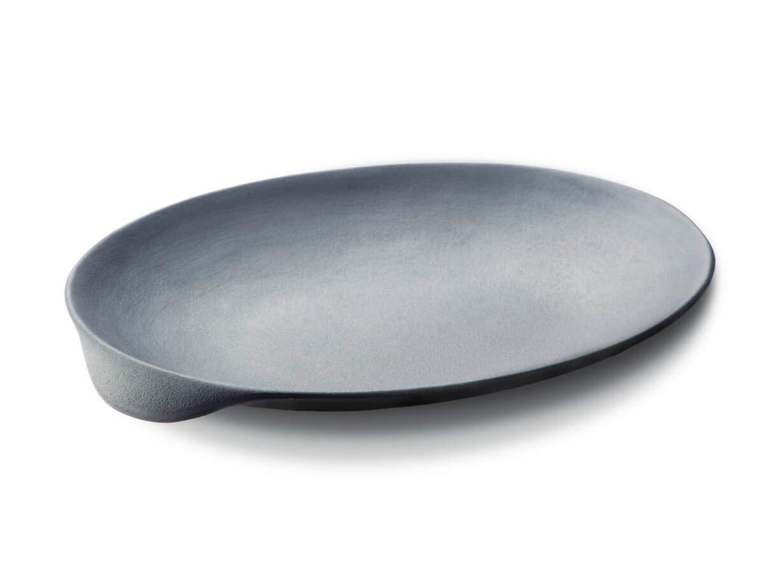 Grill-Pfanne Gusseisen oval 27 cm für Induktion, Gas &amp; Backofen - Bild 7