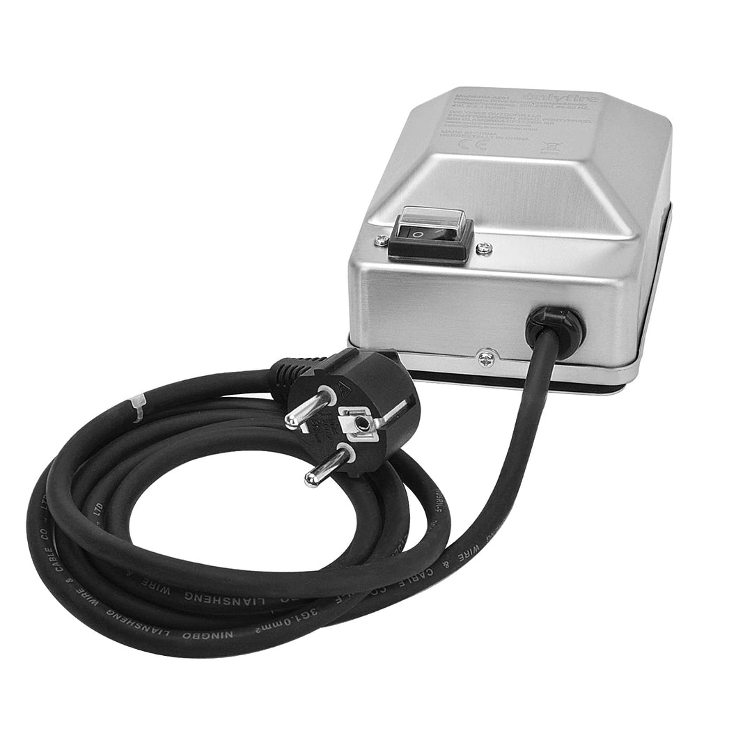 Grillmotor Edelstahl für Grillspieß bis 18 kg, 4W 220-240V - Bild 4