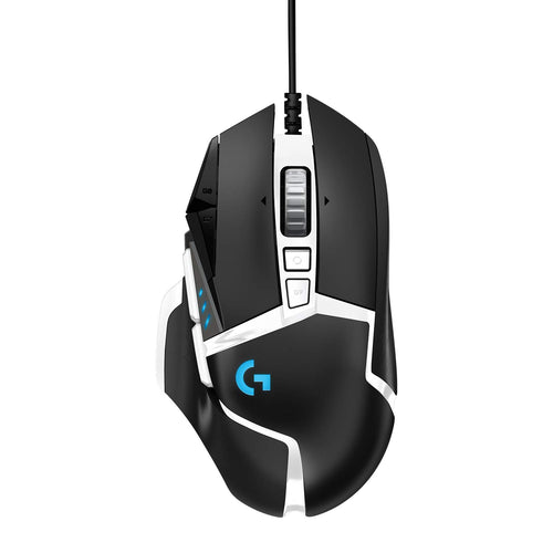 Gaming-Maus mit HERO 25K Sensor 11 Tasten RGB Black & White