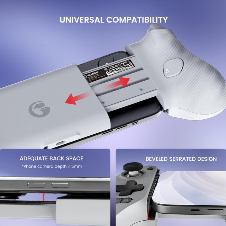 Mobile Gaming Controller Typ-C mit Hall-Effect Joysticks für Android &amp; iPhone 15 - Bild 8