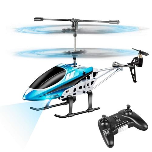RC Helikopter Indoor 3-Kanal 2.4 GHz mit Gyro und LED für Kinder