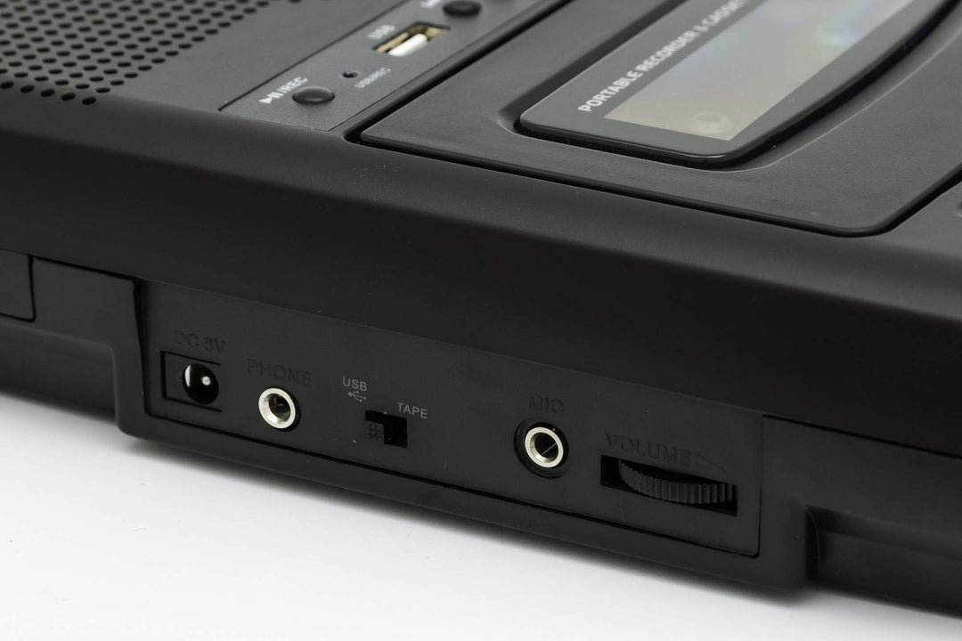 Kassettenrekorder mit USB-Aufnahme, externem Mikrofon und MP3-Export - Bild 4